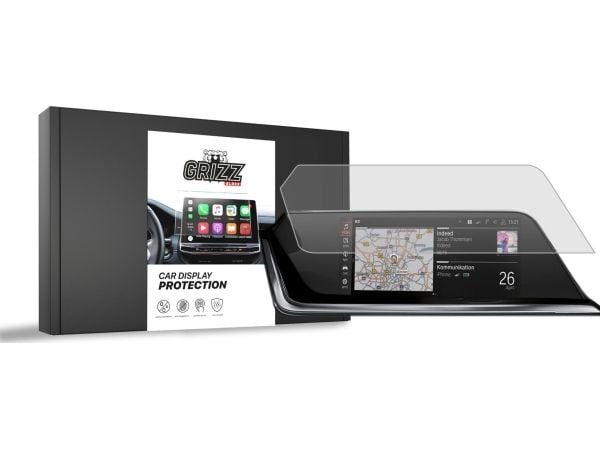 Deksel til navigasjon GrizzGlass - matt folie CarDisplay Protection - til BMW Z4 G29 10,25" (2019)