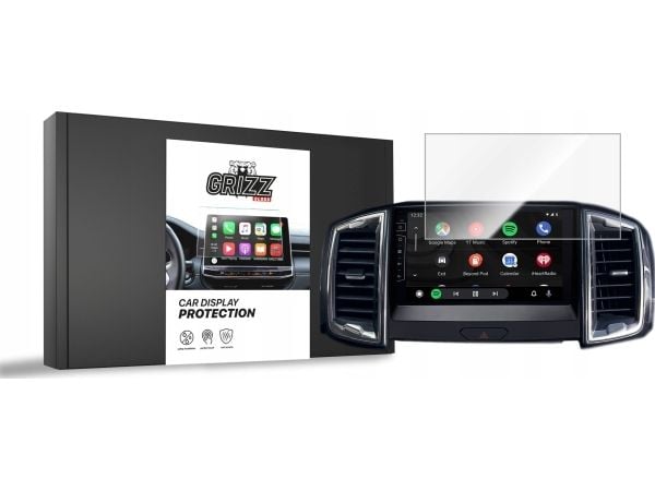 GrizzGlass beskyttelsesfolie CarDisplay for Ford Ranger 2019 8"