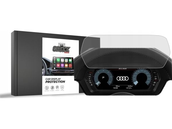 GrizzGlass matt beskyttelsesfilm til Audi A3 8Y Virtual Cockpit 10,25" (2020)