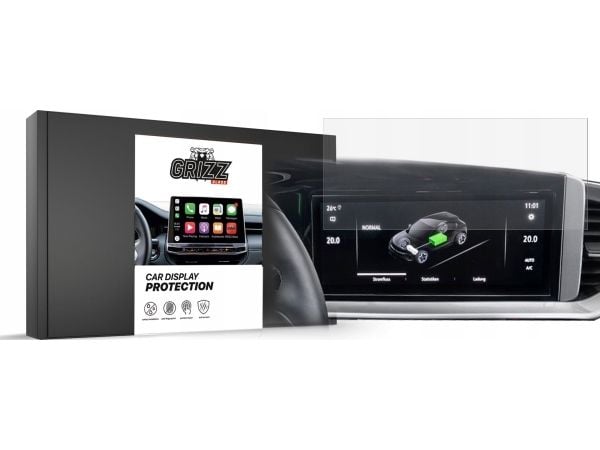GrizzGlass matt folie GrizzGlass CarDisplay Protection for Opel Mokka 2 10" 2021 GrizzGlass matt folie GrizzGlass CarDisplay Protection for Opel Mokka 2 10" 2021