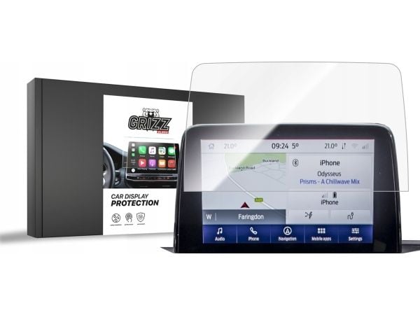 GrizzGlass keramisk film GrizzGlass CarDisplay Protection til Ford Fiesta 7 (2016-2023)