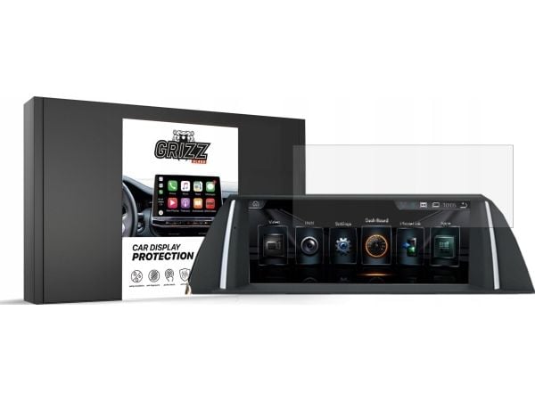 GrizzGlass matt folie GrizzGlass CarDisplay-beskyttelse til BMW 5 GT F07 10,25" 2009-2017