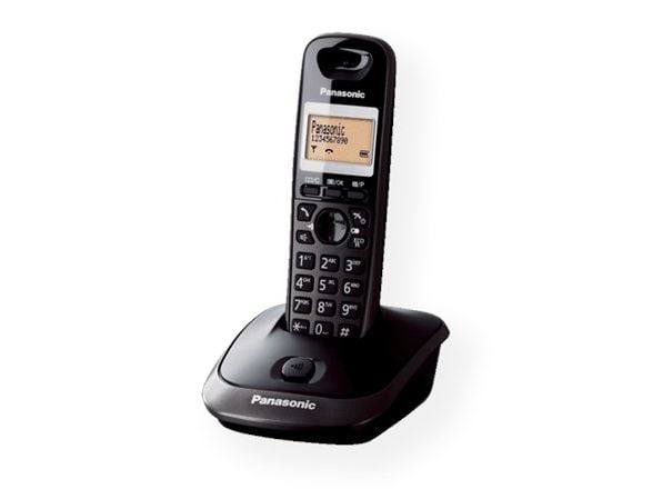 Panasonic KX-TG2511FX, DECT-telefon, Högtalartelefon, 50 poster, Namn och uppringnings-ID, Svart