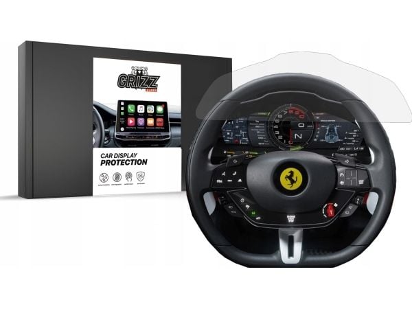 GrizzGlass matt folie GrizzGlass CarDisplay Protection til Ferrari SF90