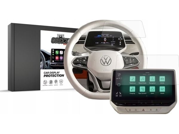 GrizzGlass matt film CarDisplay Protection til Volkswagen ID. Buzz [2w1]
