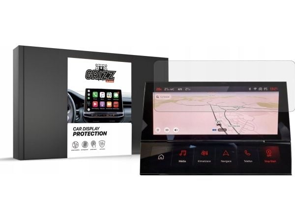 GrizzGlass matt film CarDisplay-beskyttelse til Peugeot 308 P5 2021