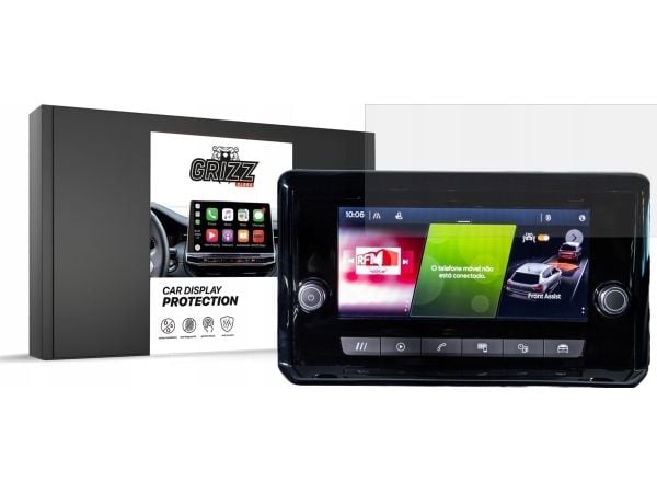 GrizzGlass matt folie GrizzGlass CarDisplay beskyttelse til Seat Ateca 8,25" 2020
