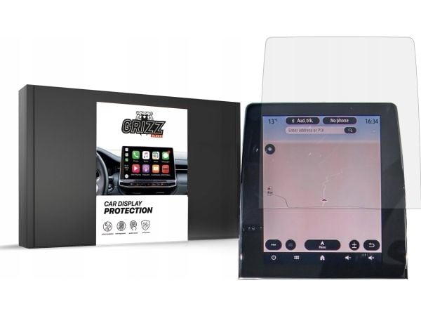 GrizzGlass matt folie GrizzGlass CarDisplay Protection til Renault Clio V GrizzGlass matt folie GrizzGlass CarDisplay Protection til Renault Clio V