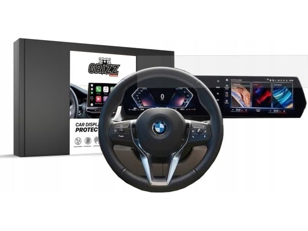 GrizzGlass matt folie GrizzGlass CarDisplay-beskyttelse til BMW X1 U11 2023