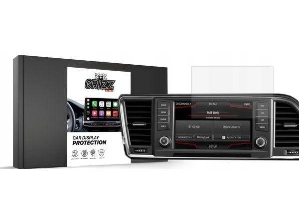 GrizzGlass matt foliebeskyttelse GrizzGlass CarDisplay til Seat Ateca 8" 2016-2019