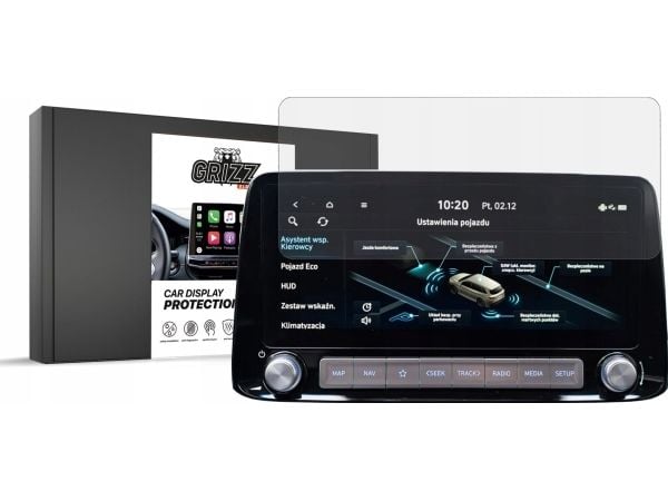 GrizzGlass matt film beskyttelse for Hyundai Kona Electric