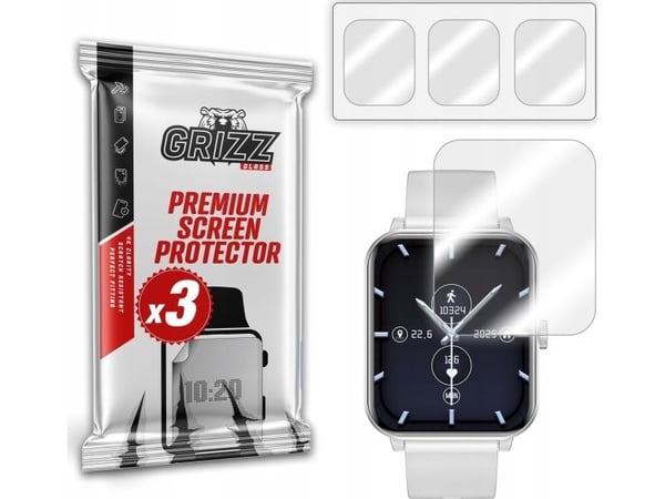 GrizzGlass GrizzGlass Hydrofilm hydrogelfilm for MyPhone Watch Elegant 2