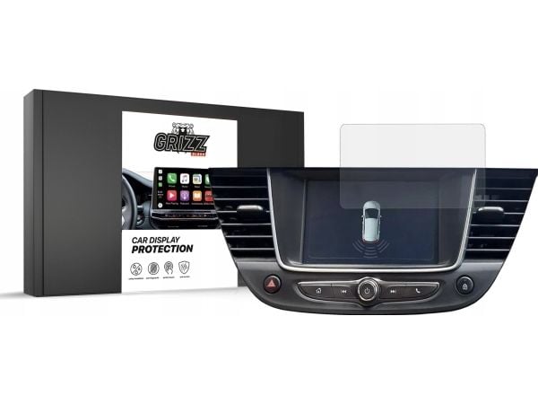 GrizzGlass matt folie CarDisplay-beskyttelse til Opel Astra K 2015-2021