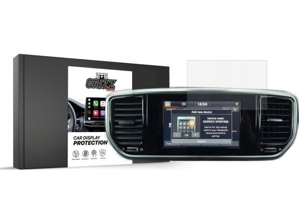GrizzGlass matt skjermbeskytter til Kia Sportage 4 7" (2018-2021)