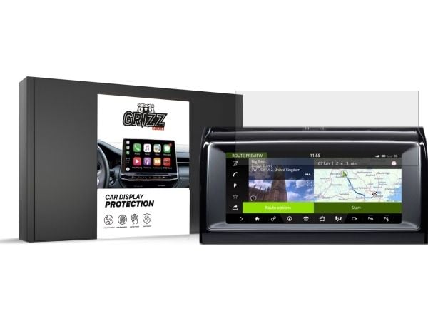 GrizzGlass matt foliematte GrizzGlass CarDisplay Protection til Jaguar F-Type 10,2" 2014-2023