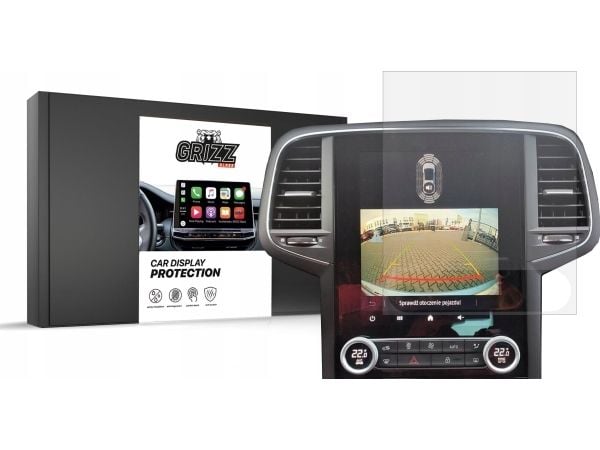 GrizzGlass matt beskyttelsesfilm GrizzGlass CarDisplay Protection til Renault Megane 4 9,3" 2020