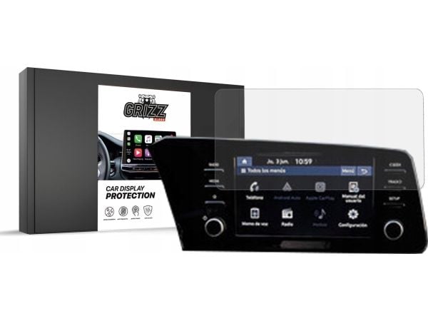 GrizzGlass matt beskyttelsesfilm til CarDisplay for Hyundai Elanta CN7 8"