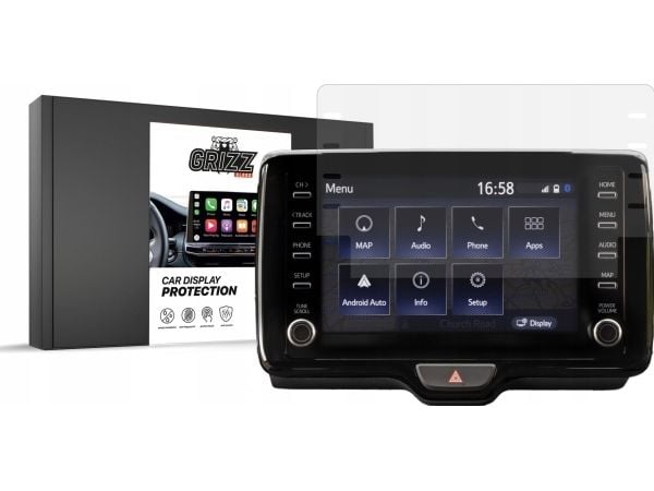 GrizzGlass matt film GrizzGlass CarDisplay Protection för Mazda 2 Hybrid 2022 GrizzGlass matt film GrizzGlass CarDisplay Protection för Mazda 2 Hybrid 2022