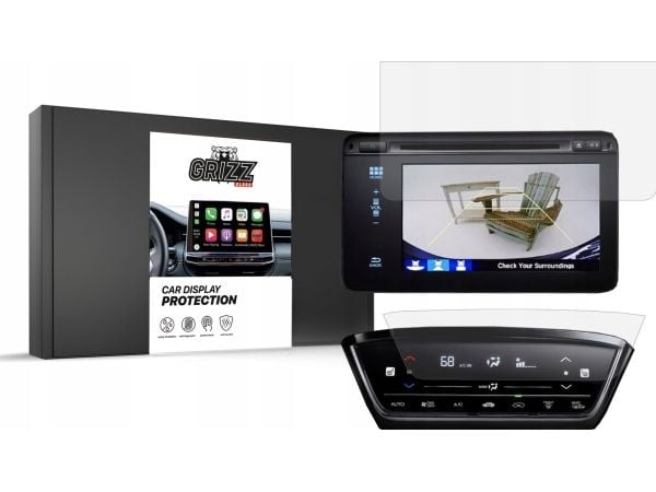 GrizzGlass matt folie GrizzGlass CarDisplay-beskyttelse til Honda HR-V 2 2015-2018 [2w1]
