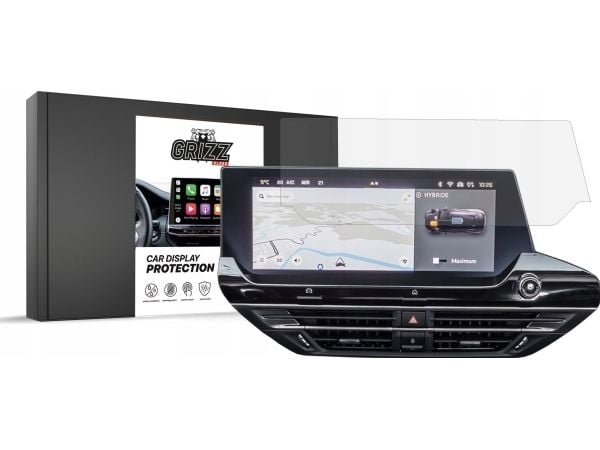 Etui til navigasjon GrizzGlass matt foliefilm CarDisplay Protection til Citroen C5X 2021