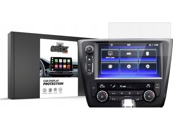 GrizzGlass matt skjermbeskyttelse GrizzGlass CarDisplay til Renault Kadjar 9" 2016-2019