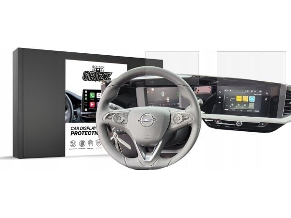 GrizzGlass matt folie CarDisplay-beskyttelse til Opel Grandland 7" 2021 [2w1]