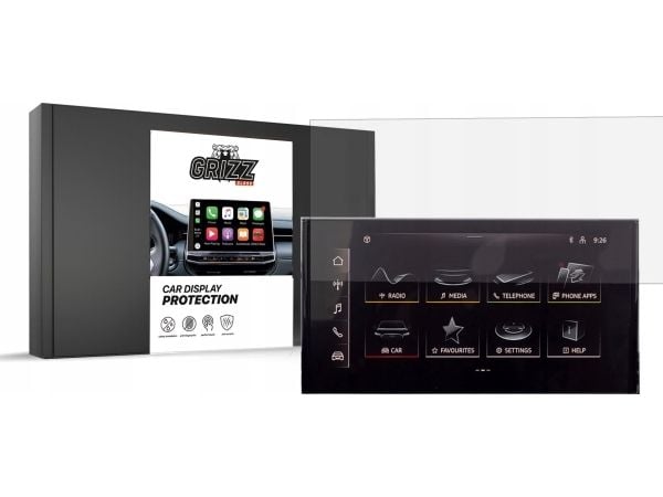 GrizzGlass matt foliebeskytter til CarDisplay Protection for Audi Q5 Sport Back