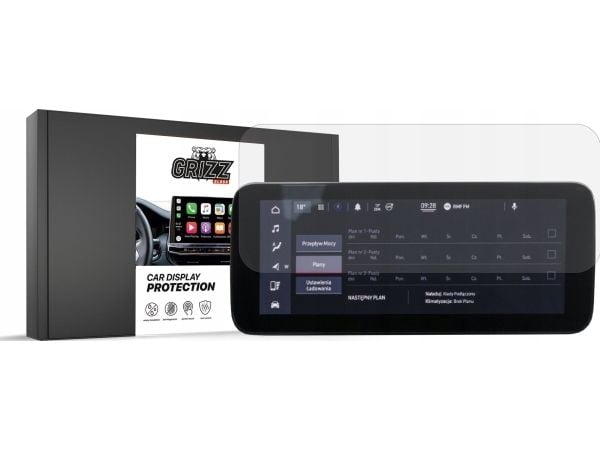 Etui for navigasjon GrizzGlass matt film CarDisplay Protection til Jeep Avenger 10,25" (2023)