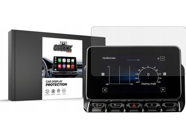 GrizzGlass matt beskyttelsesfilm GrizzGlass CarDisplay Protection til Alpine A110