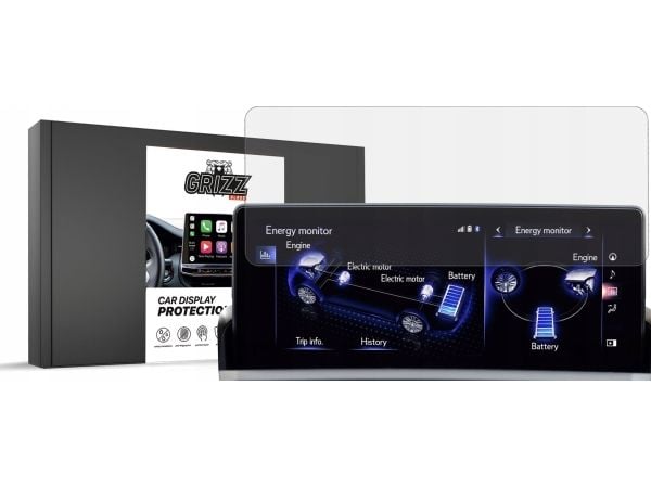 GrizzGlass matt film for Lexus NX I/Polift skjermbeskyttelse