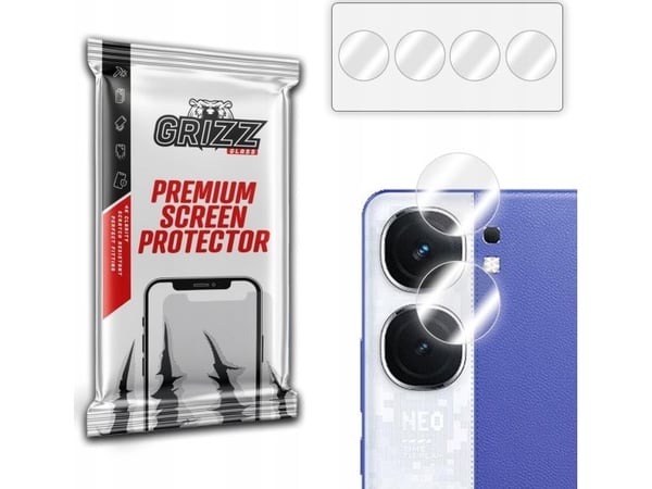 GrizzGlass HybridGlass kamerabeskyttelse til Vivo iQOO Neo9s Pro Plus