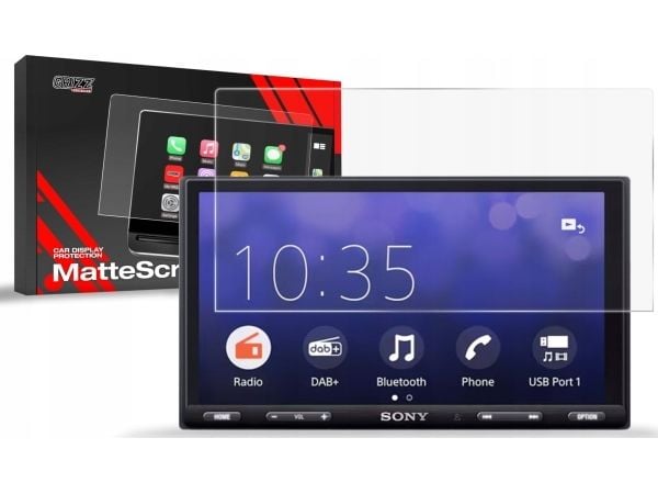 GrizzGlass matt film GrizzGlass CarDisplay Protection for Sony XAV-AX3250 6,95" 2DIN