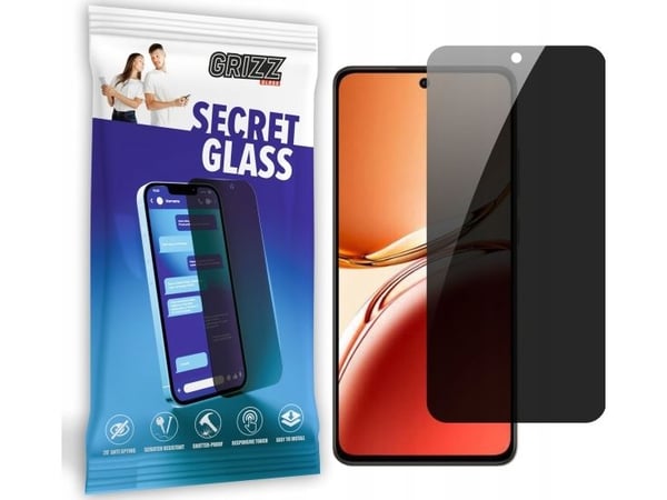 GrizzGlass SecretGlass personvernskjerm til Oppo Reno 12 F