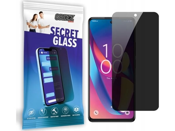 GrizzGlass personvernskjerm SecretGlass til TCL 50 XL