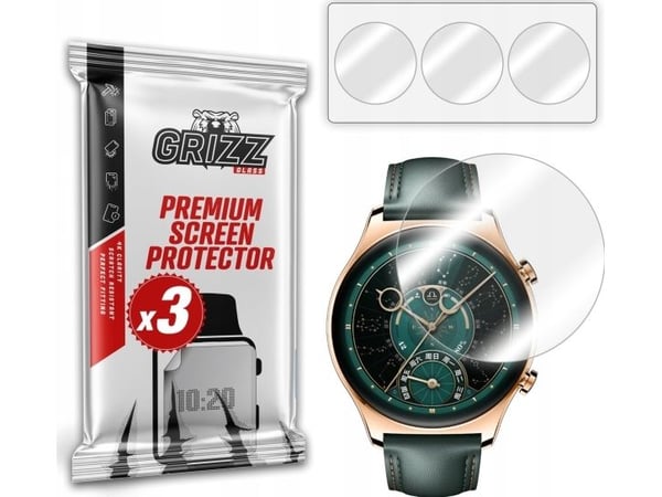 GrizzGlass hydrogel-folie GrizzGlass Hydrofilm til Honor Watch GS 4
