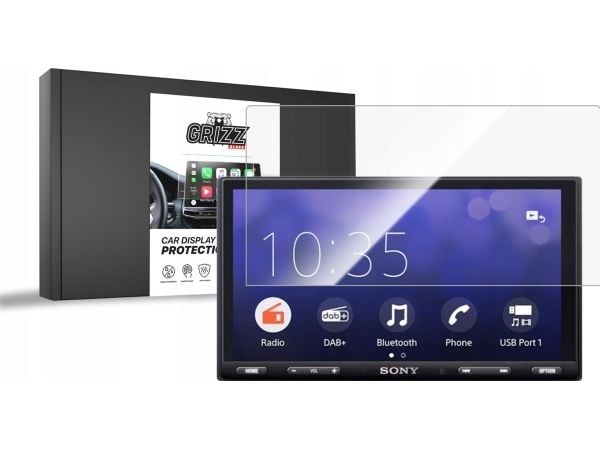 GrizzGlass keramisk film CarDisplay Protection til Sony XAV-AX3250 6,95" 2DIN