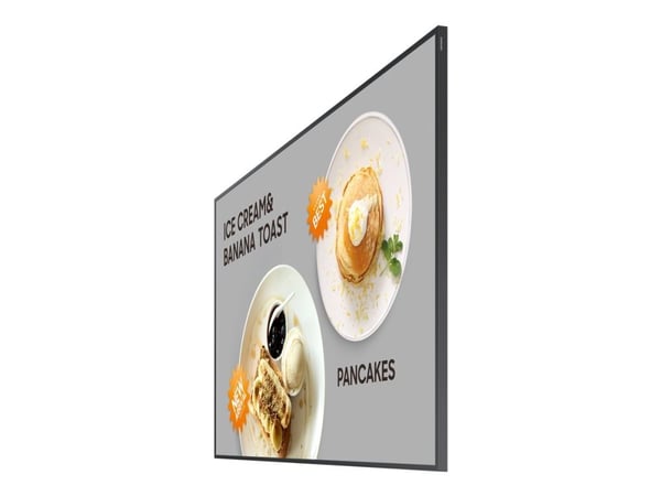 Samsung QM32C - 32" Diagonal klass (31.5" visbar) - QMC Series LED-bakgrundsbelyst LCD-skärm - Crystal UHD - digital skyltning - Tizen OS - 1080p 1...