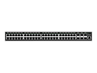 Grandstream GWN7800 Series - Switch - företag - L3 - Administrerad - 48 x 10/100/1000 + 6 x SFP+ - skrivbordsmodell, rackmonterbar