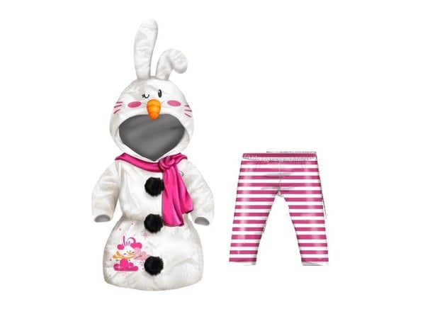 Dolly Moda Costume Snowman 43cm