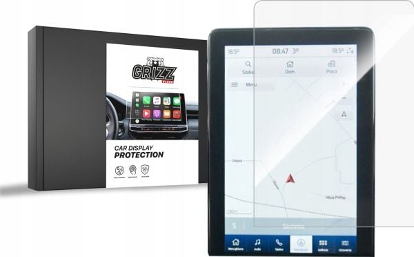 GrizzGlass keramisk folie CarDisplay Protection til Ford Explorer 6 12,3" 2022-2024