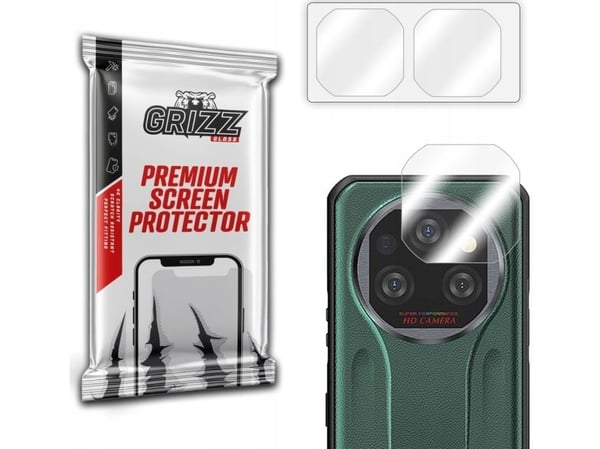 GrizzGlass HybridGlass kamerabeskyttelse til Oukitel WP39