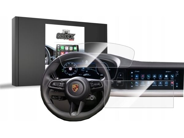 GrizzGlass GrizzGlass Car Display Protection keramisk folie for Porsche Panamera 2024 [2in1]