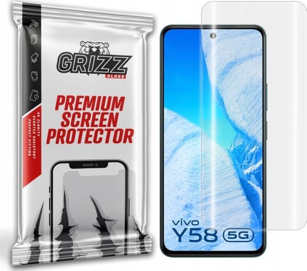 GrizzGlass hydrogel skjermfilm GrizzGlass Hydrofilm til Vivo Y58