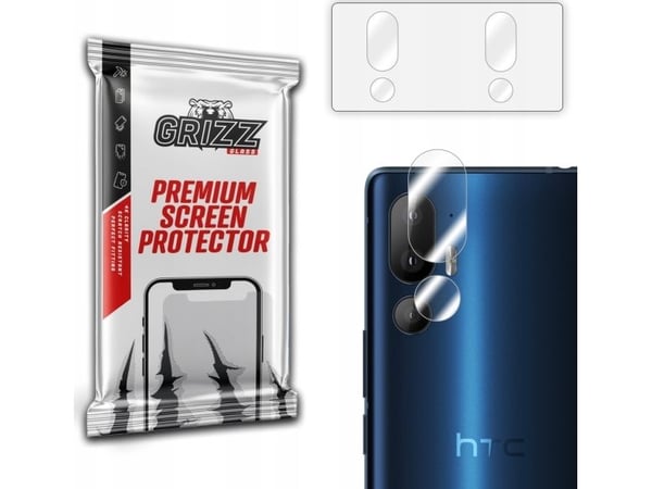 GrizzGlass Szkło med aparat GrizzGlass HybridGlass-kamera til HTC U24 Pro