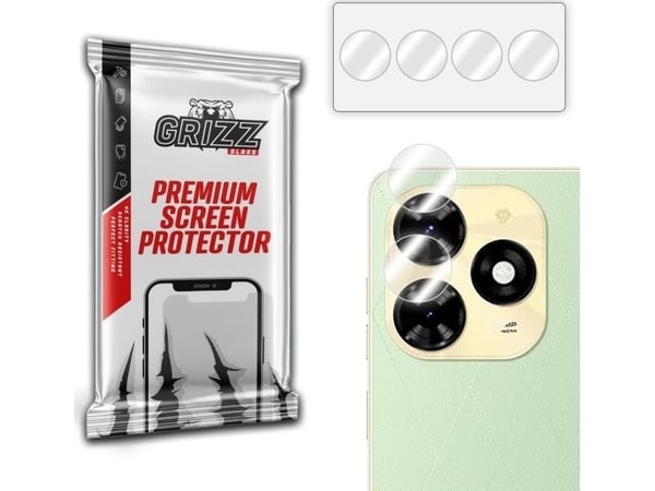 GrizzGlass Szkło na aparat GrizzGlass HybridGlass-kamera til Tecno Spark 20P