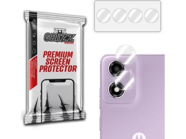 GrizzGlass Szkło med aparat GrizzGlass HybridGlass-kamera til Motorola Moto E14