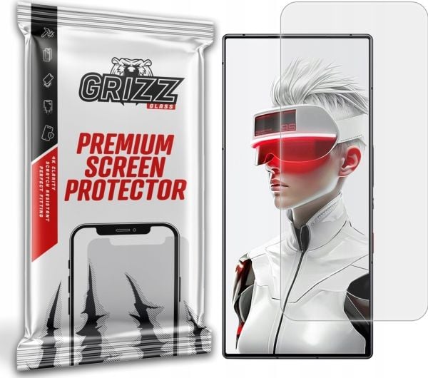 GrizzGlass Paperscreen matto folie til ZTE nubia Red Magic 9S Pro Plus -puhelimelle