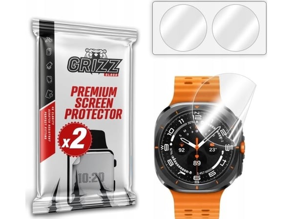 GrizzGlass CeramicFilm til Samsung Galaxy Watch Ultra