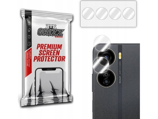 GrizzGlass HybridGlass kamerabeskyttelsesglass til ZTE Voyage 3D