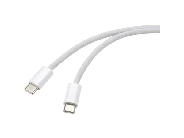 Renkforce RF-6056882, 1 m, USB C, USB C, 0,48 Gbit/s, valkoinen